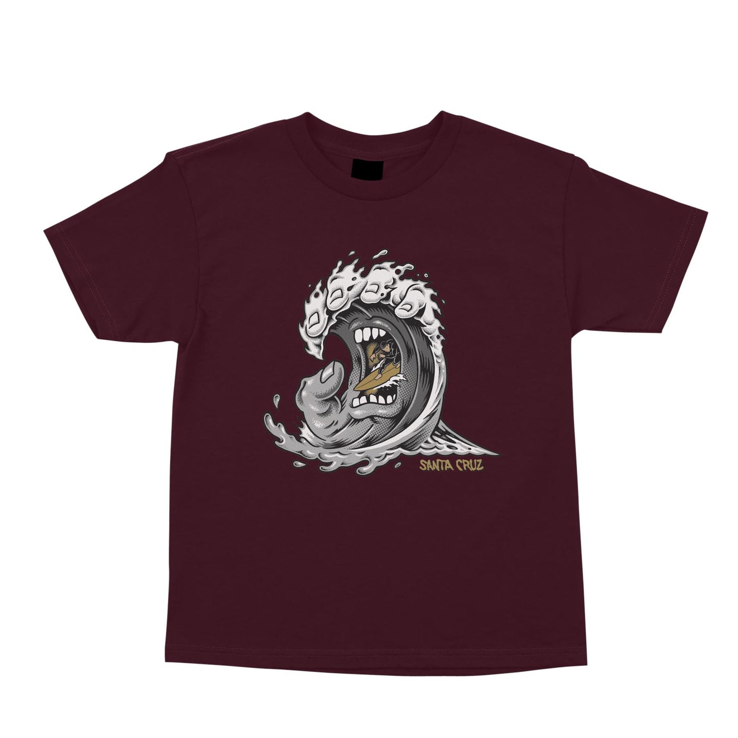 SANTA CRUZ Screaming Wave S/S Youth Tee