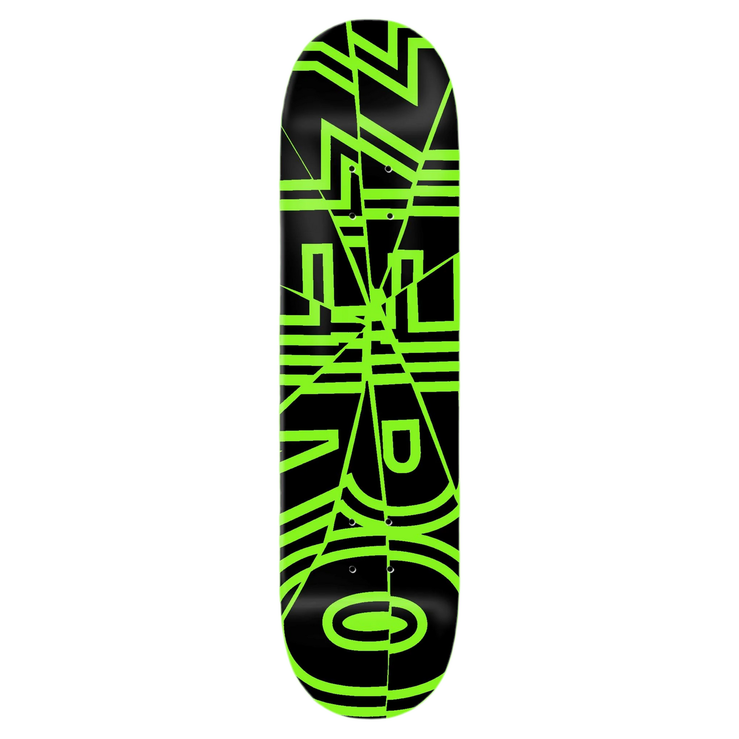 ZERO Logo Shattered Bold (dipped) Deck