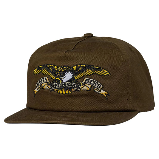 ANTI HERO Eagle Snap Back Hat Brown