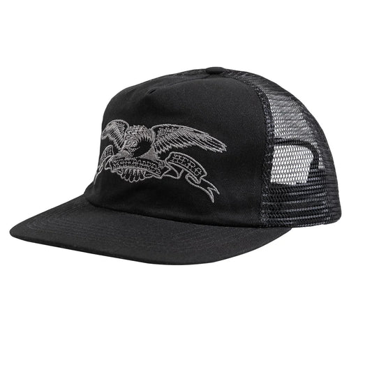 ANTI HERO Basic Eagle Snap Back Hat Black/Charcoal
