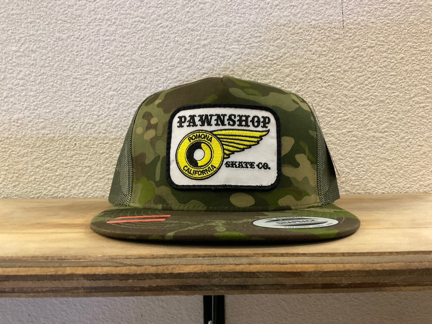 Pawnshop Pomona Wing & Wheel Patch Trucker