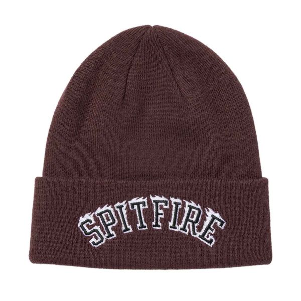 Spitfire Team Big Flame Beanie (Dark Red/Black)
