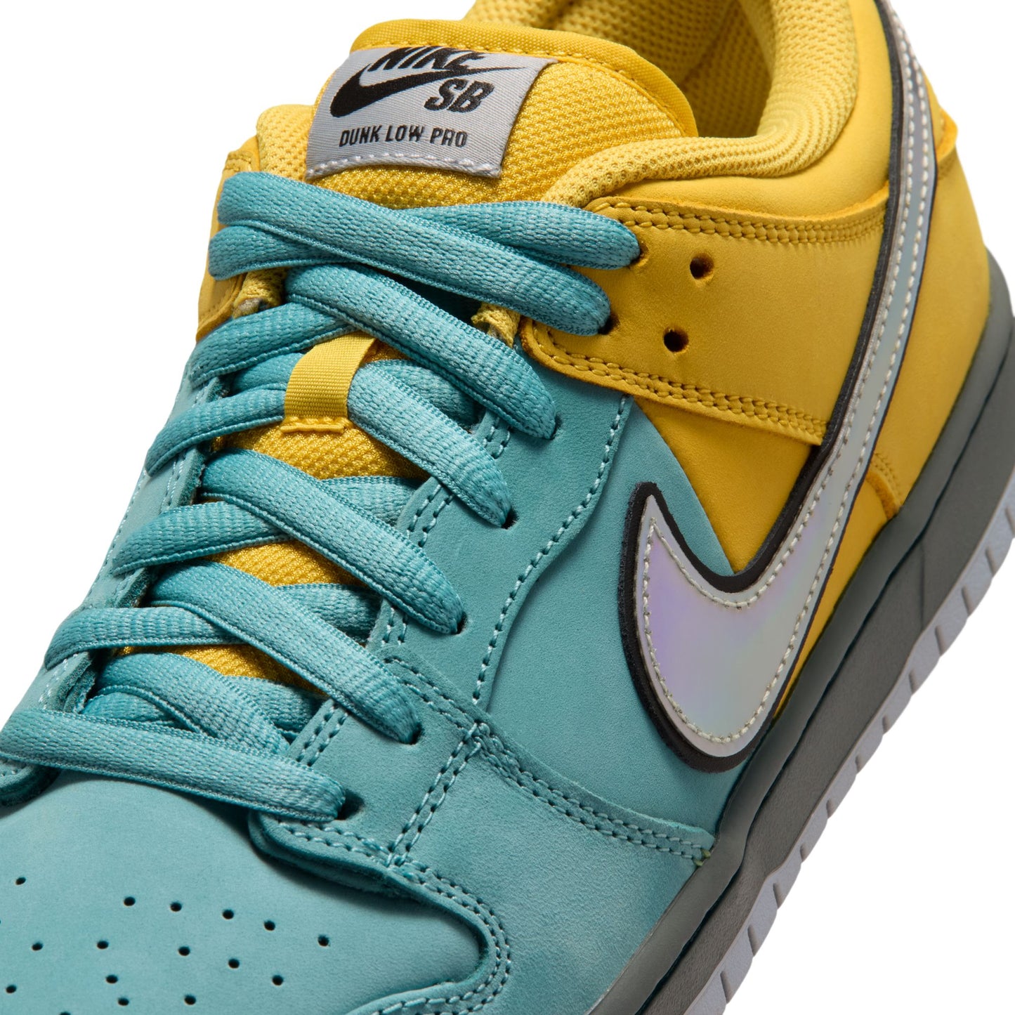 Nike SB Dunk Low Pro Lightening/Wolf Grey Eclair/Denim Turq/Gris Loup