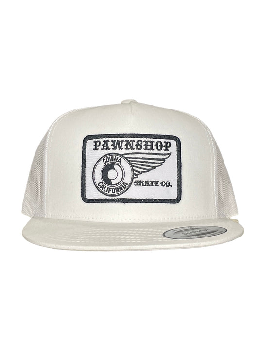 Pawnshop trucker hat OG white/white