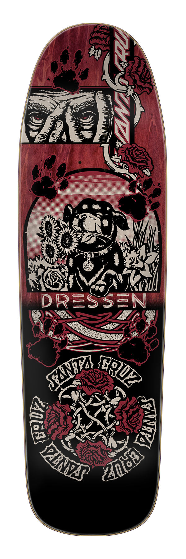 Santa Cruz Dressen Evo Shaped Deck 9.30