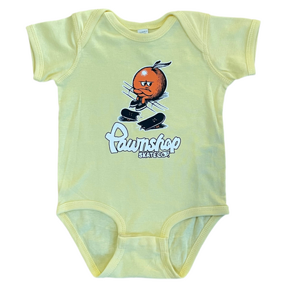 Pawnshop Orange Dude Onesie