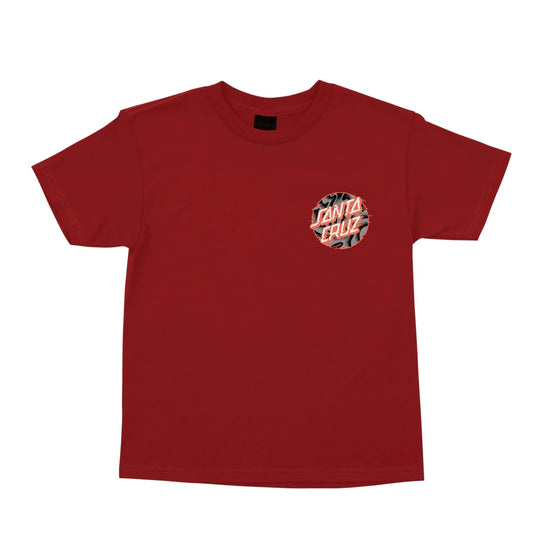 Santa Cruz (Youth) Vivid Slick Dot  S/S Tee