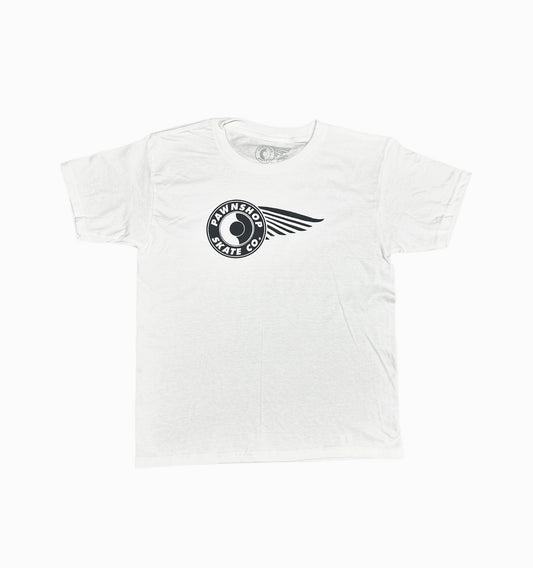 Pawnshop Youth Wing and Wheel Silhouette Tee