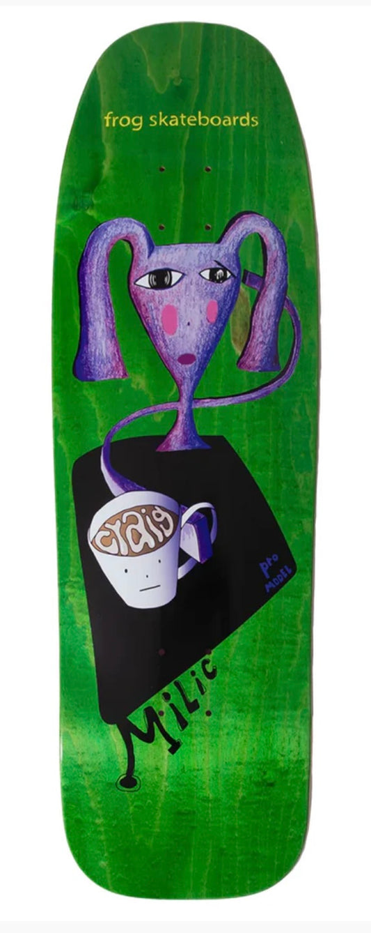 Frog Skateboards Craig Milic Pro Shaped Deck 9.5