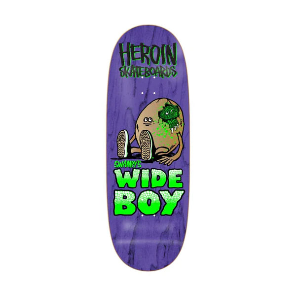 HEROIN Swampys Wide Boy Deck 10.75