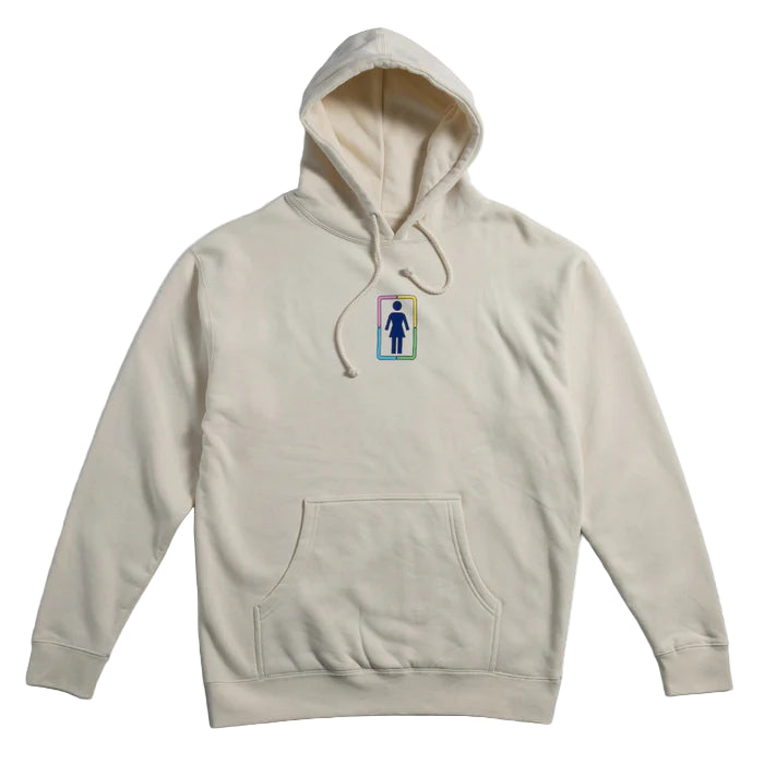 Girl Rainbow Stacked Hoodie