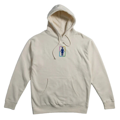 Girl Rainbow Stacked Hoodie