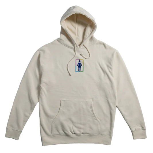 Girl Rainbow Stacked Hoodie
