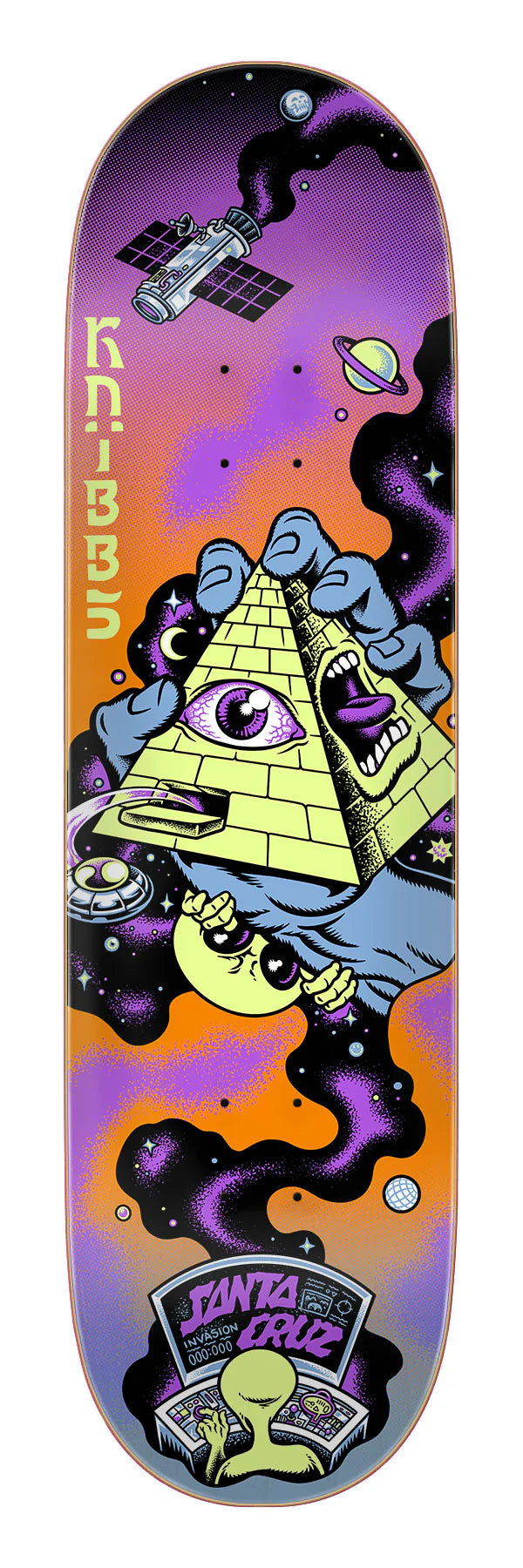 Santa Cruz Knibbs Invasion Hand Deck 8.5