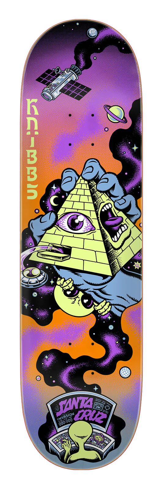 Santa Cruz Knibbs Invasion Hand Deck 8.5