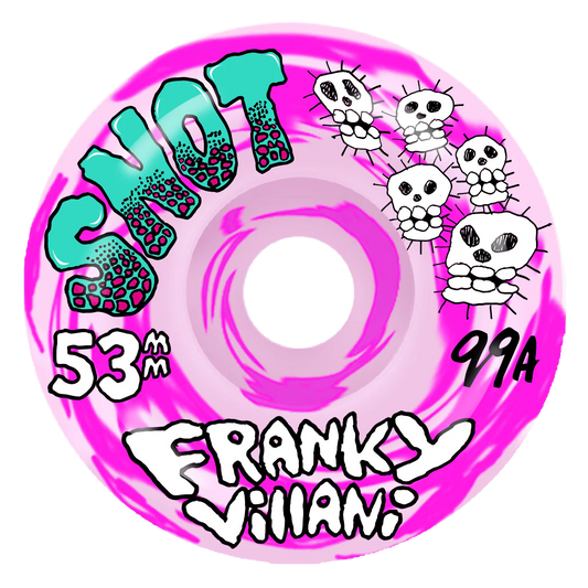 Snot Wheels Franky Villani Skulls 53mm