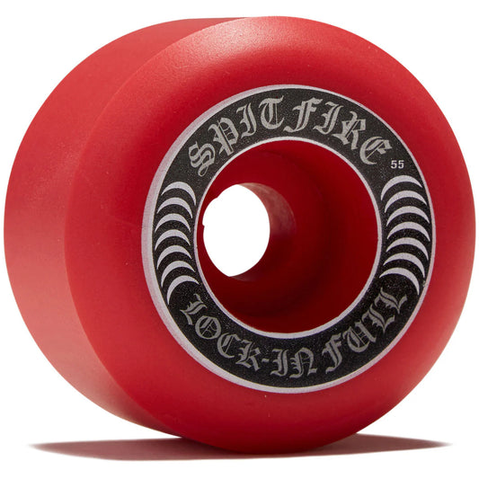 SPITFIRE Wheels Formula 4 99 Duro Lock In Full RED 55mm