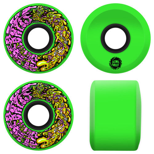 SLIMEBALLS Wheels Dirty Donny Mini Slime Green 54.5mm 78a