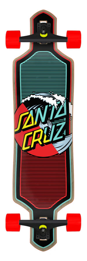 SANTA CRUZ Wave Dot Splice 9.0 Complete Cruiser