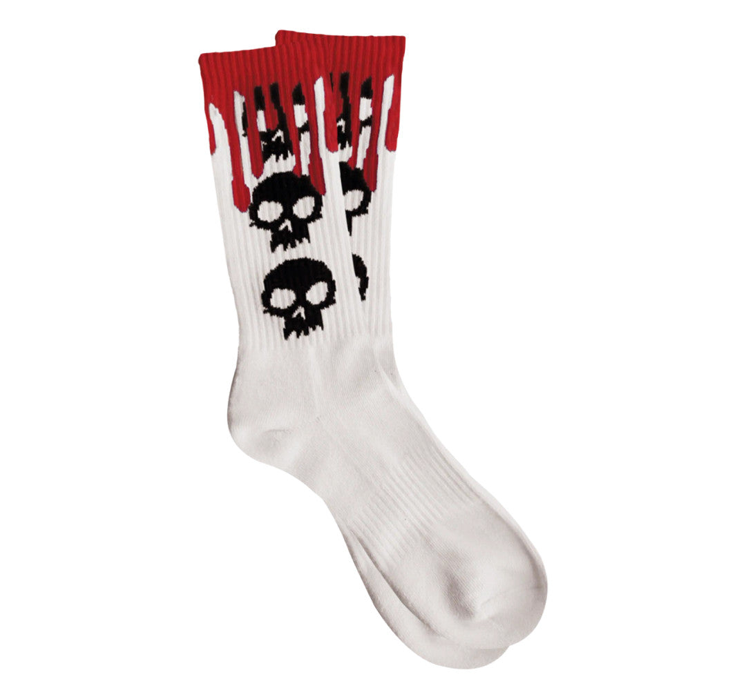 ZERO Blood Skull Socks