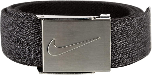 NIKE SB Belt Reversible Heathered Stretch Web Dark Grey / Black