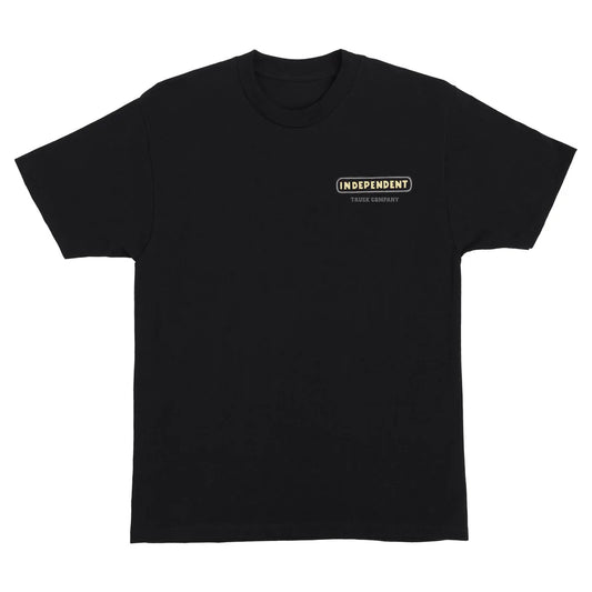 INDEPENDENT ITC Stained S/S Heavyweight Tee Black