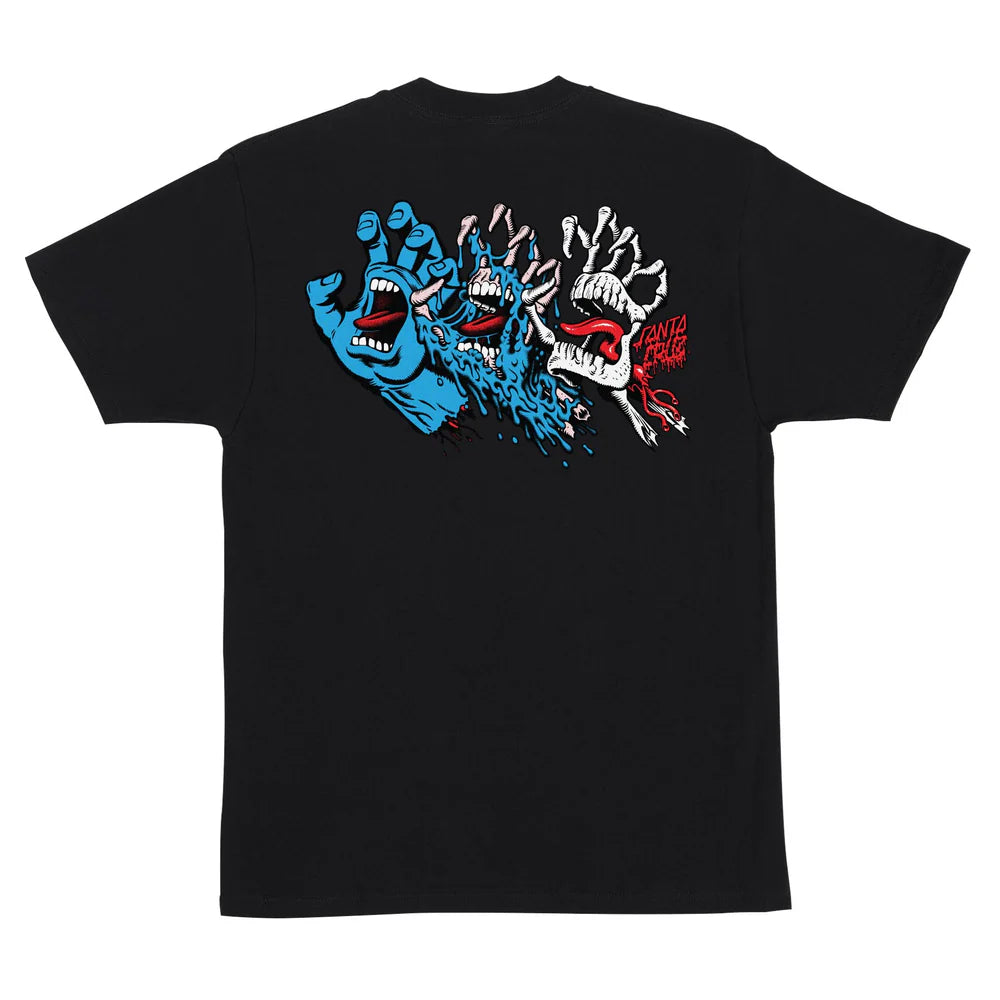 SANTA CRUZ Evolved Hand S/S Heavyweight Tee Black