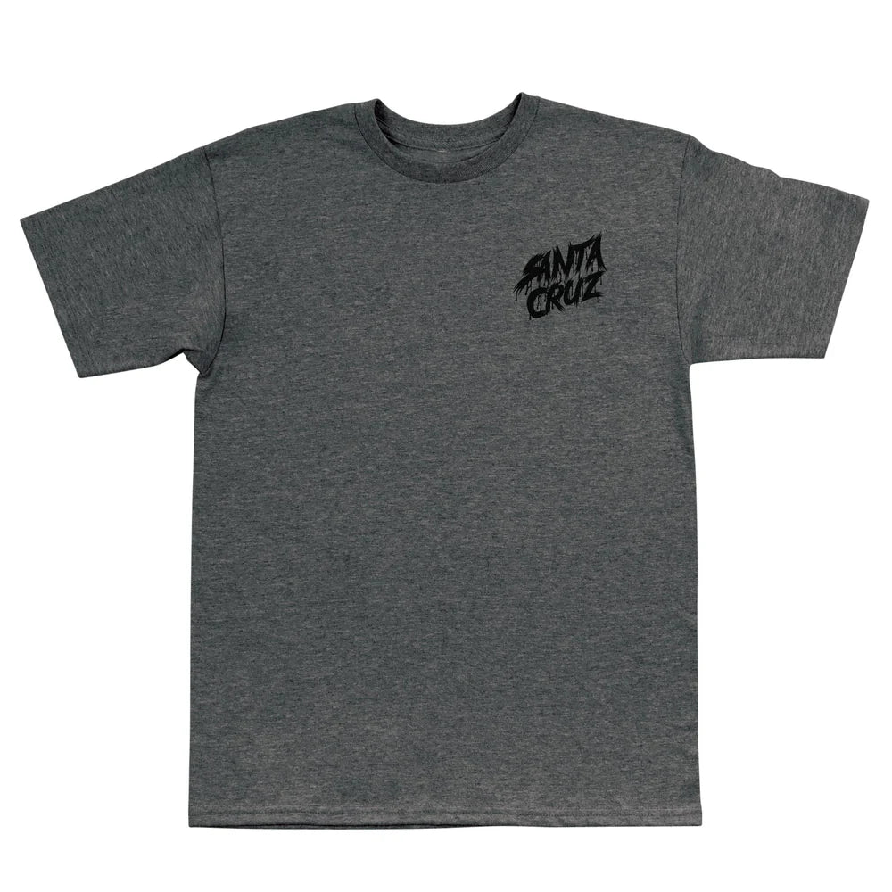 SANTA CRUZ Meek Concrete Slasher S/S Heavyweight Tee Dark Grey