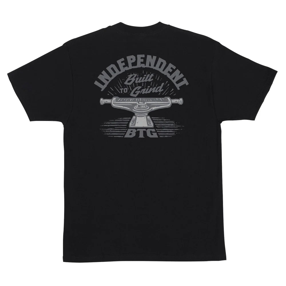 INDEPENDENT BTG Lino Truck S/S Heavyweight Tee Black