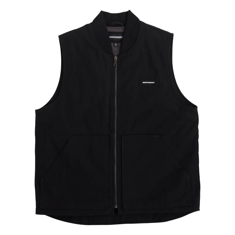 INDEPENDENT Figueroa Vest Work Top Black