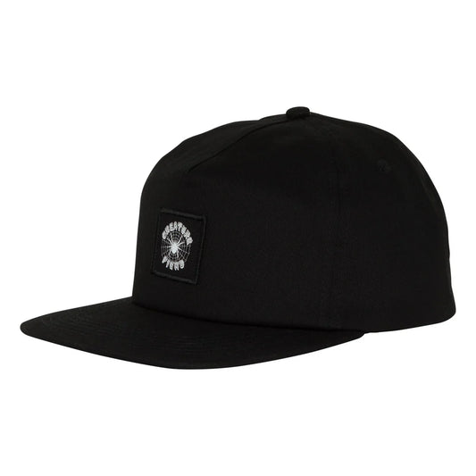 CREATURE Web SnapBack Unstructured Hat Black