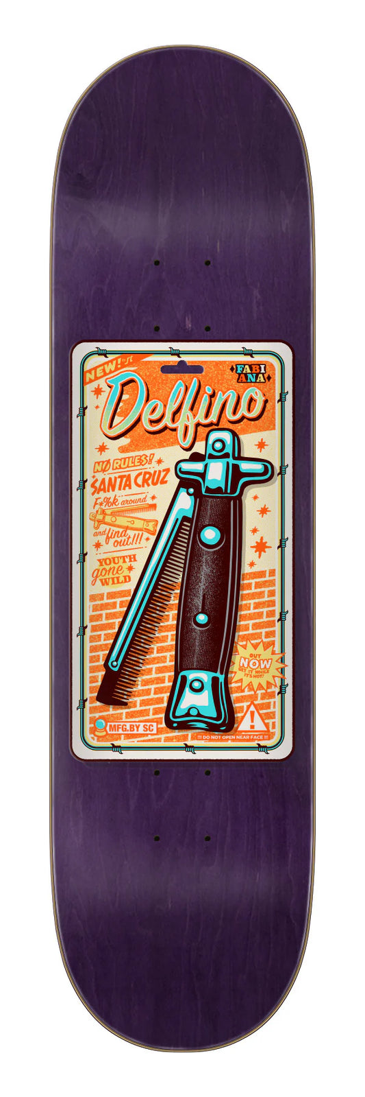 SANTA CRUZ Delfino Switchblade Comb Pro 8.25