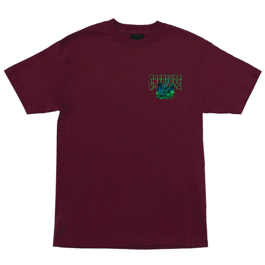 CREATURE Hellbound S/S Tee Maroon