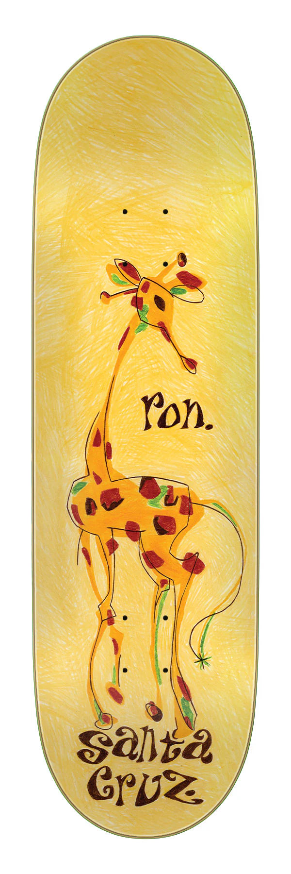 Santa Cruz Whaley Giraffe VX everslick deck 9.0