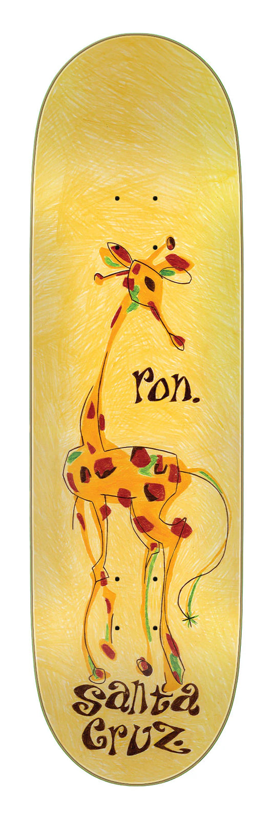 Santa Cruz Whaley Giraffe VX everslick deck 9.0