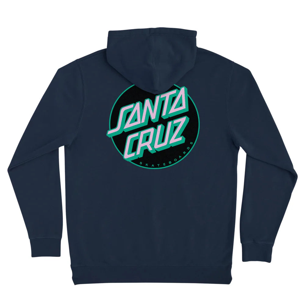 SANTA CRUZ Other Dot Hoodie Slate Blue/ Black