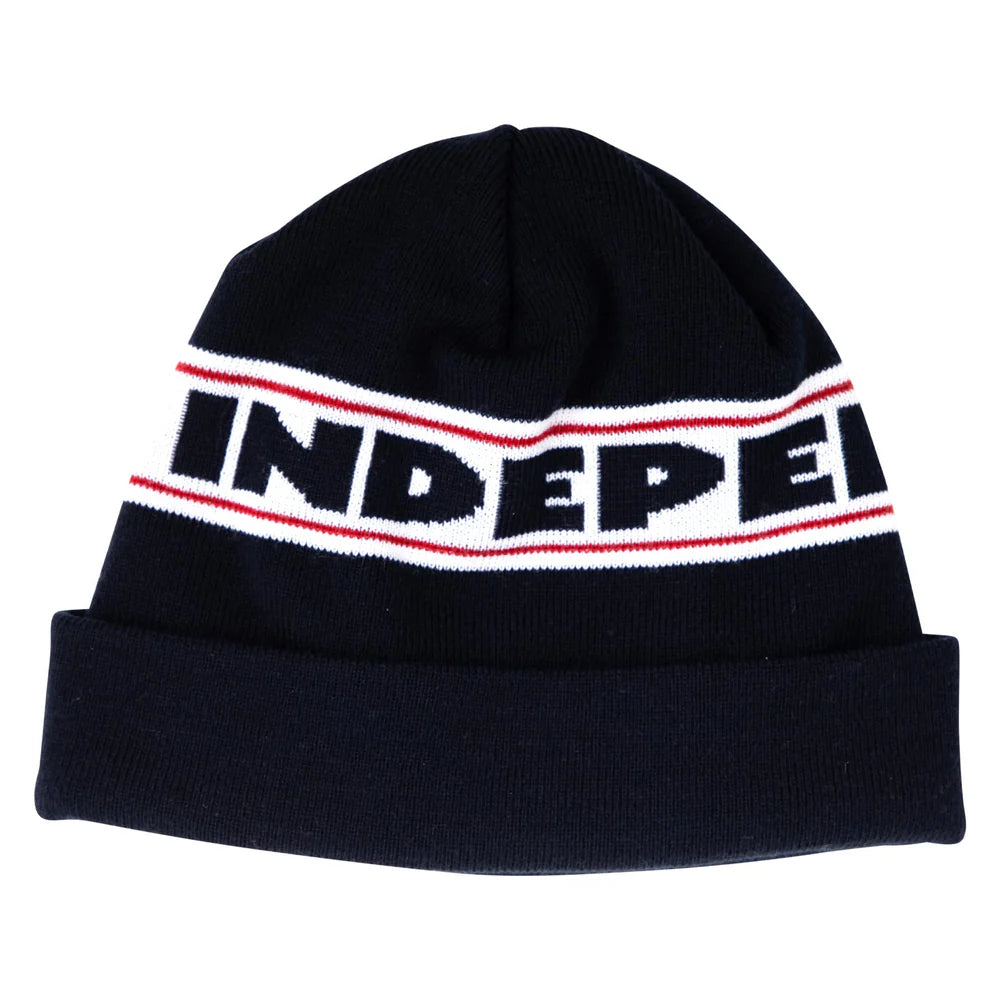 INDEPENDENT Bar Logo Beanie Long Shoreman