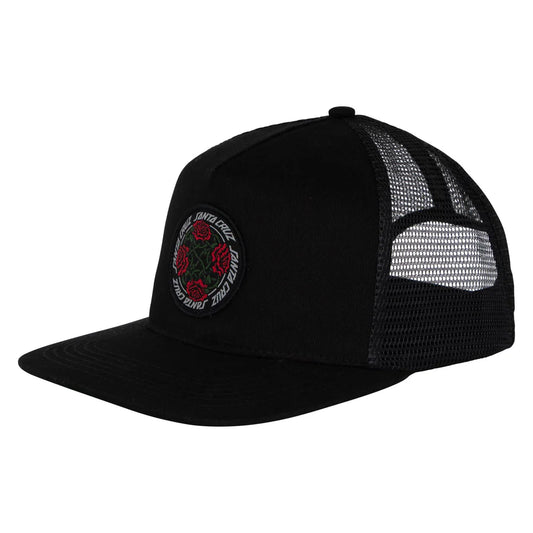 SANTA CRUZ Dressen Rose Solo Mesh Trucker Hat