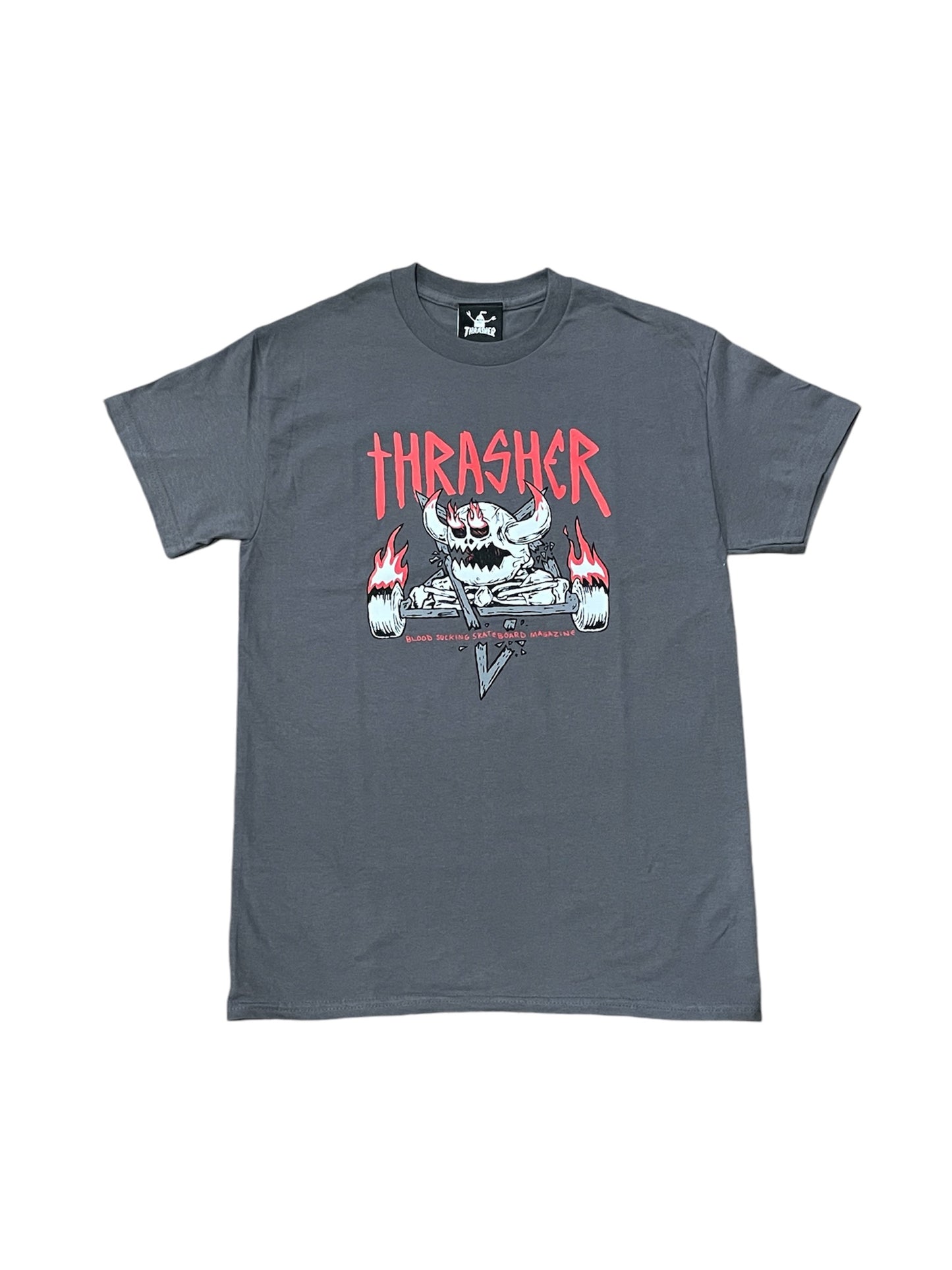 THRASHER X TOY MACHINE Monster Gram S/S Tee