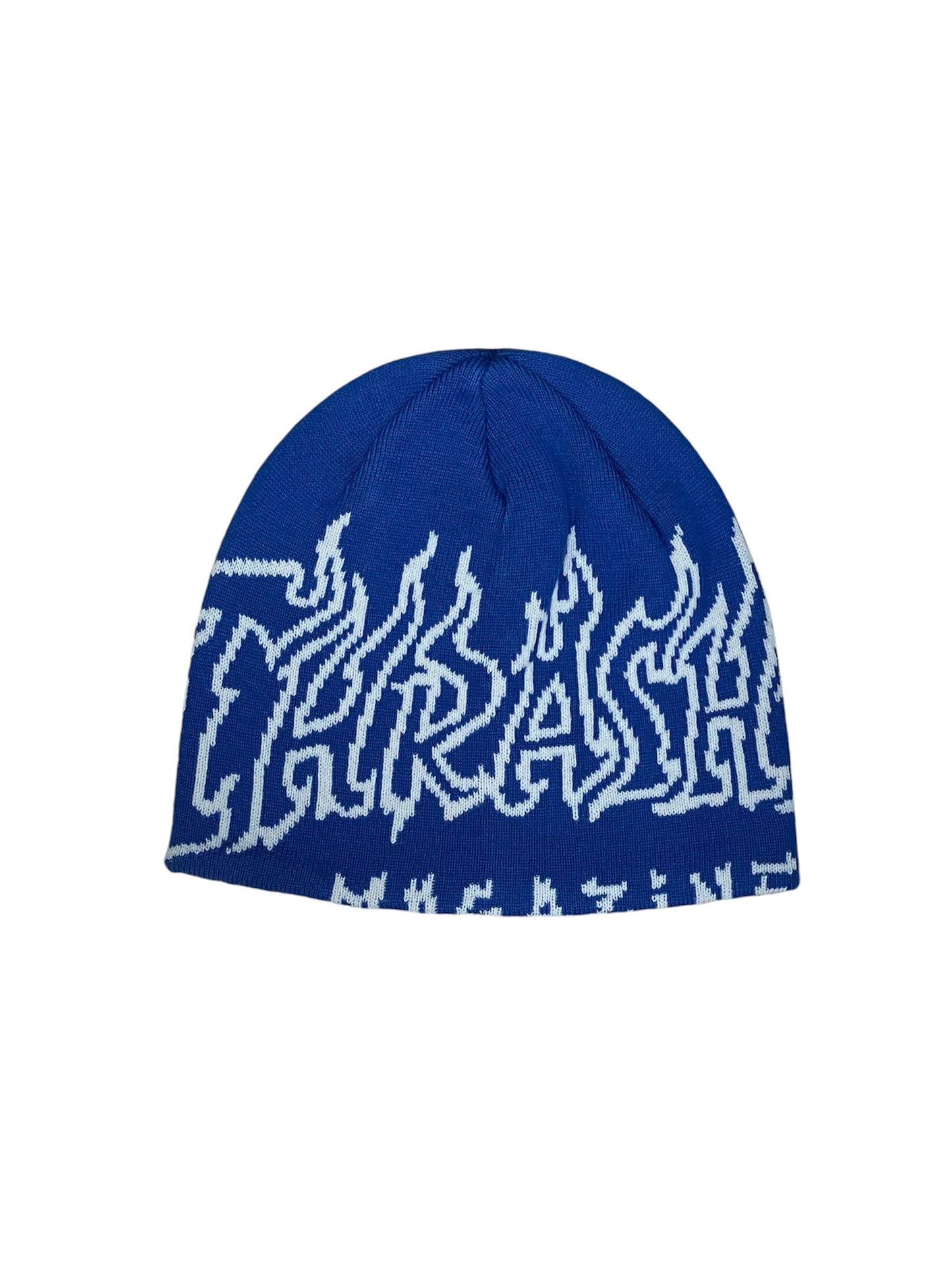 THRASHER Fire Outline Skully Beanie