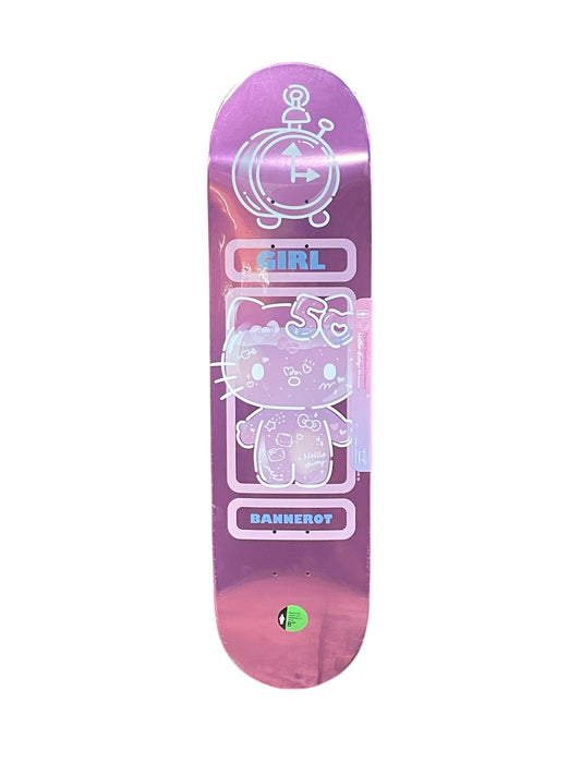 Girl Skateboards Hello Kitty Bannerot Deck 8.0