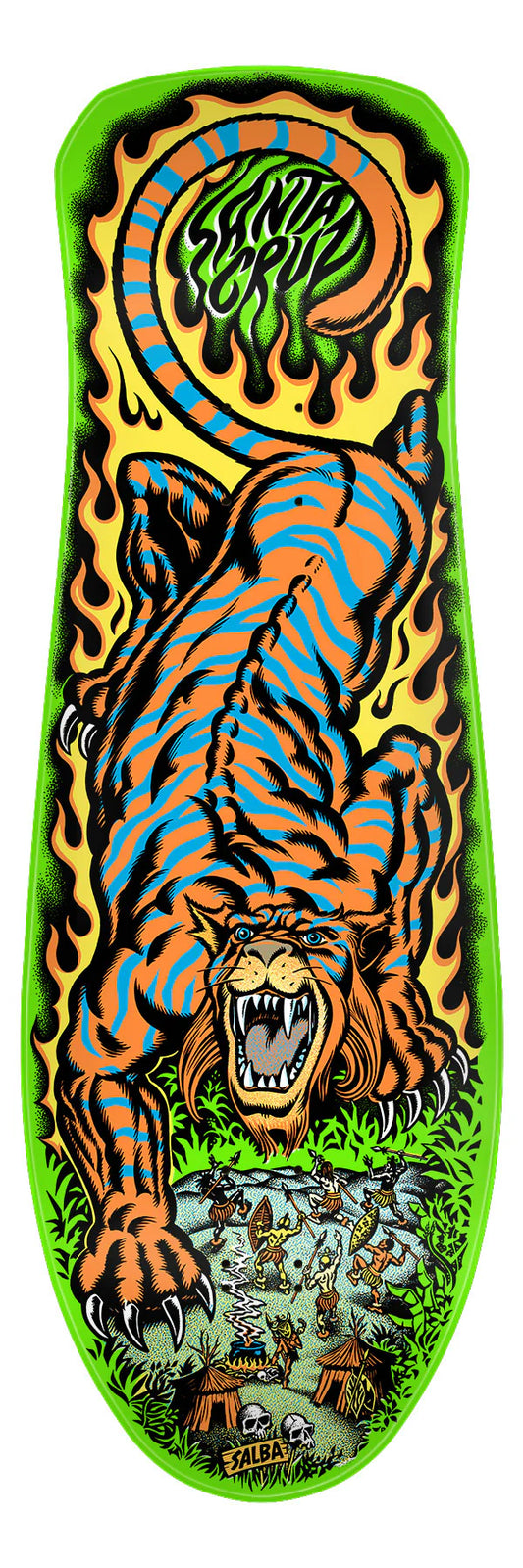 SANTA CRUZ Salba Tiger Reissue Deck