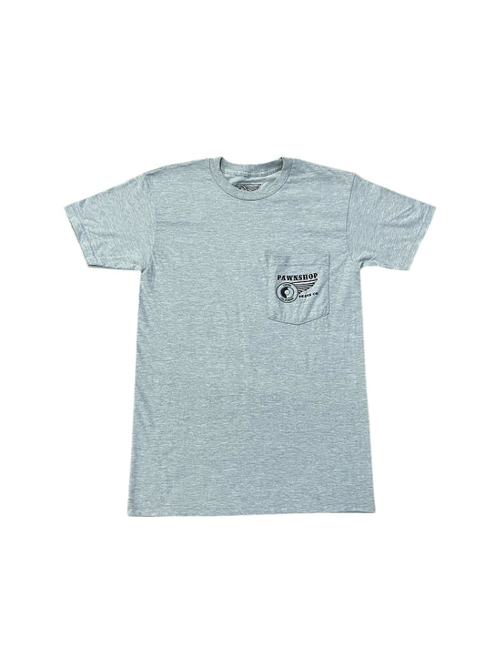 PAWNSHOP Wing and Wheel Pocket Tee
