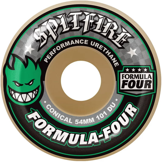 Spitfire Formula 4 Conical Wheels 101 Duro