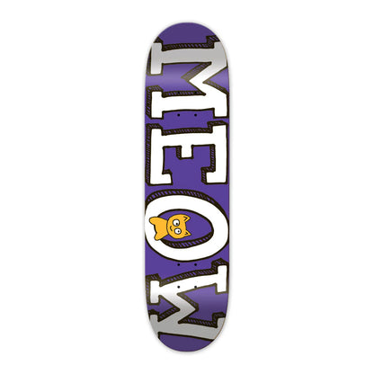 Meow Skateboards Logo Deck