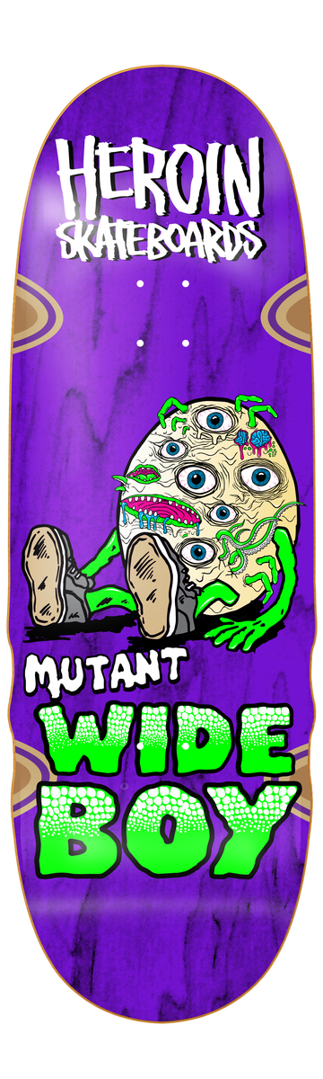 Heroin Mutant Wide Boy Deck 10.4 Deck