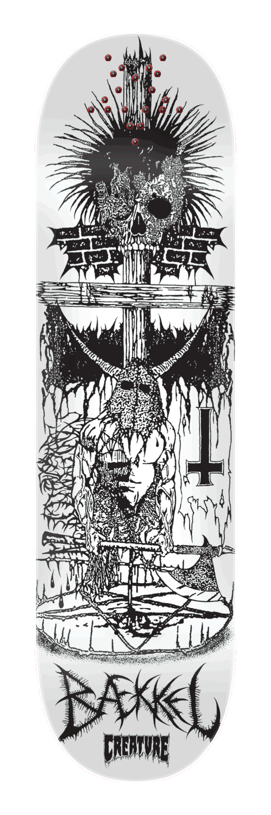 Creature Baekel BLKMTL Deck 8.6