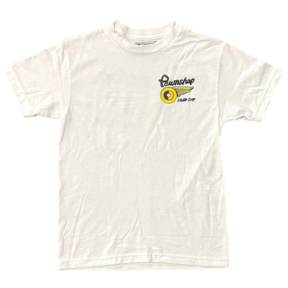 Pawnshop Chain Stitch Wing & Wheel Tee