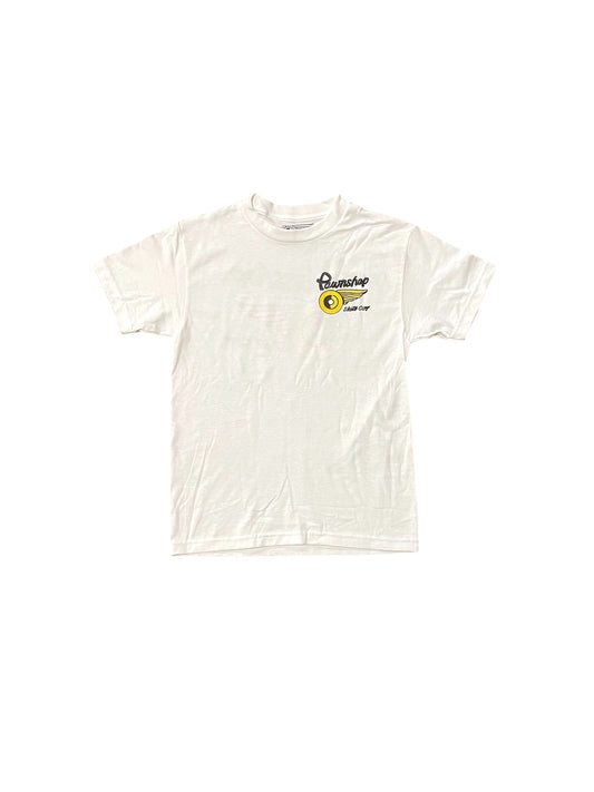 Pawnshop Chain Stitch Wing & Wheel Tee