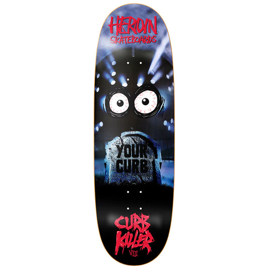 Heroin Skateboards Curb Killer 8 Deck 10.0